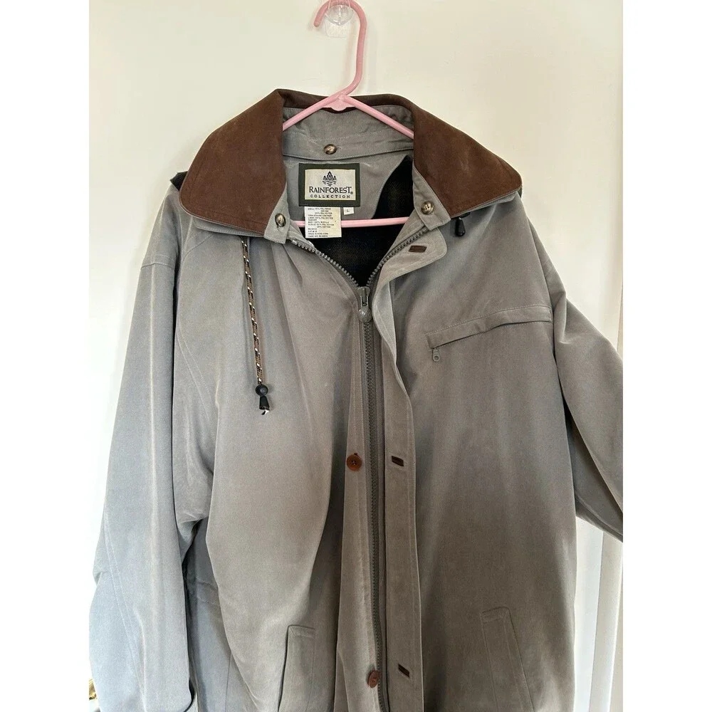 Vintage Rainforest Collection‎ Barn Coat Men's Large Beige